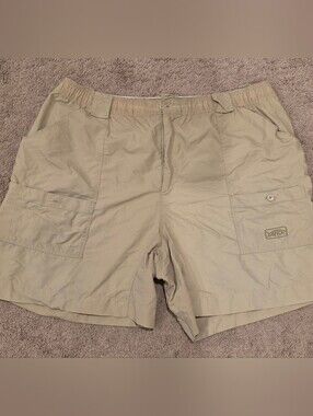 AFTCO Khaki Men's Cargo Shorts